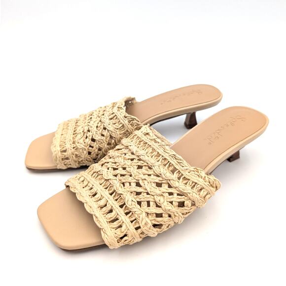 Splendid Hampton Slip On Woven Sandals Women's Natural Size US7.5 EU38 - Picture 1 of 11